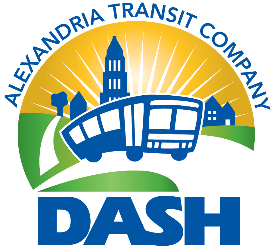 DASH logo with bus