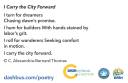 I Carry the City Forward